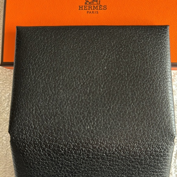 Hermes Calvi Duo Chamkila Goatskin Card Holder Wallet - Picture 7 of 16